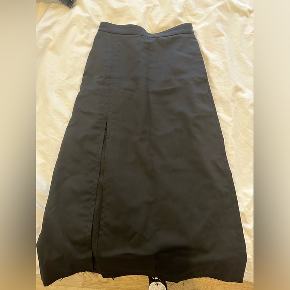 Cos deconstructed wool maxi skirt 4 - Picture 3 of 6